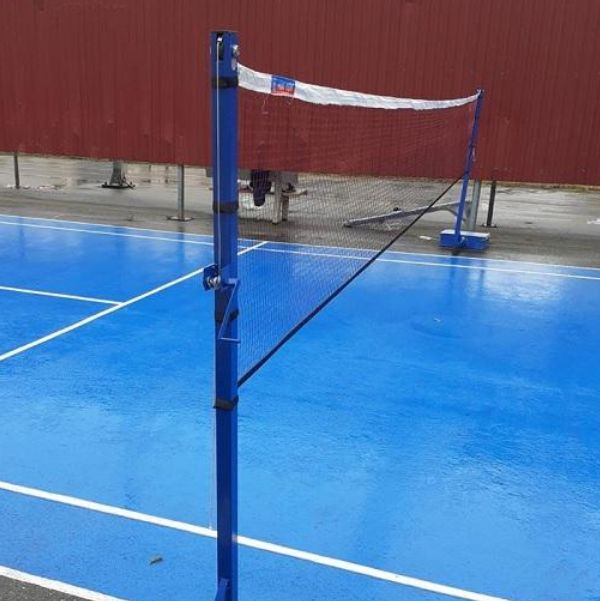 Badminton Pole Net Tension System