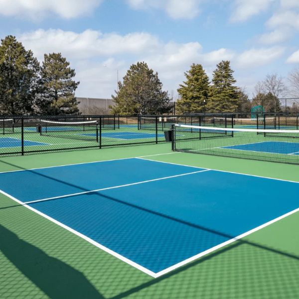 Pickleball court flooring