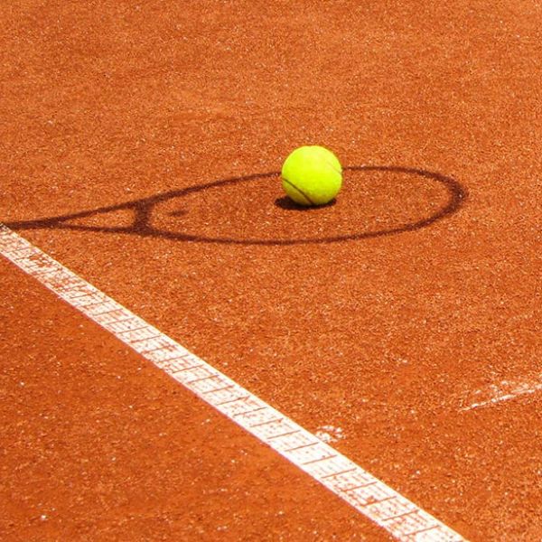 Tennis court flooring